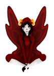  aradia_megido godtier maid sitting solo source_needed sourcing_attempted transparent 