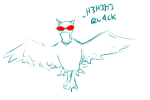  animalstuck limited_palette solo source_needed sourcing_attempted terezi_pyrope 