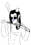  equius_zahhak highlight_color no_shirt solo source_needed sourcing_attempted 