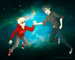  dave_strider hammertime holding_hands john_egbert lyricstuck midair mimicre redrom shipping ted_leo_and_the_pharmacists 