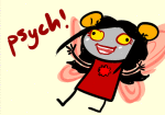  animated aradia_megido godtier maid reaction solo source_needed sourcing_attempted 