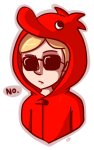  cosplay dave_strider kigurumi otherbutton smuppets solo word_balloon 