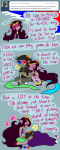  ask feferi_peixes gaming heart music_note no_glasses palerom queen_bee redrom saccharinesylph shipping sleeping sollux_captor word_balloon 