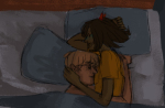  coolkids crowry dave_strider high_angle no_glasses shipping sleeping terezi_pyrope 