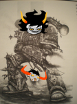  1s_th1s_you blood crossover decapitation gamzee_makara image_manipulation source_needed sourcing_attempted tavros_nitram warhammer_40000 