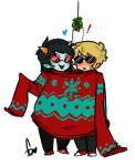  ! coolkids dave_strider heart holidaystuck redrom shipping squidbiscuit terezi_pyrope 