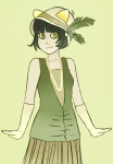  20sstuck fashion formal hat jewelry limited_palette nepeta_leijon runesby solo 