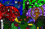  ancestors atomicpowered battlefield beta_kids breath_aspect dave_strider doc_scratch dogtier godtier heir horrorterrors huge jade_harley john_egbert knight light_aspect lord_english planets rose_lalonde royal_deringer seer skaia space_aspect stained_glass the_handmaid time_aspect wallpaper warhammer_of_zillyhoo witch 