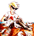  awesome-pants dirk_strider food seagulls solo starter_outfit 