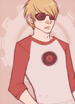  aspect_symbol dave_strider omgrocketships red_baseball_tee solo time_aspect 