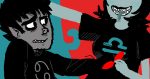  adorabloodthirsty head_out_of_frame karkat_vantas no_glasses redrom shipping source_needed sourcing_attempted terezi_pyrope 