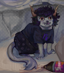  1s_th1s_you 2024 animalstuck beverage cats dudoserswag faygo fullres gamzee_makara meme solo starter_outfit 