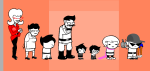  2025 ancestors babies bro dad facial_hair fashion fullres grandpa guardians her_imperious_condescension hiveswap jaggy_lines joey_claire jude_harley lil_cal mom nanna no_hat reesereeserson rose&#039;s_pink_scarf sprite_mode starter_outfit 