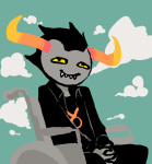  2014 chubsintubs fullres sitting solo starter_outfit tavros_nitram wheelchair zodiac_symbol 