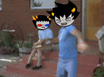  1s_th1s_you animated crossover gamzee_makara karkat_vantas napoleon_dynamite sollux_captor source_needed sourcing_attempted tavros_nitram 