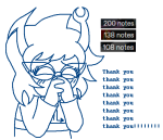  2025 aranea_serket blush dancestors dream_ghost frigiddoctoratus fullres image_manipulation jaggy_lines lineart monochrome solo starter_outfit text thank_you 