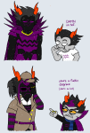  2025 amporas ancestors beforus_ancestors comic cronus_ampora dancestors dream_ghost eridan_ampora frigiddoctoratus fullres jaggy_lines orphaner_dualscar scars scribble_mode silhouette smoking starter_outfit sweat text zoologer_coolscar 