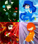  beta_kids breath_aspect dave_strider dogtier godtier heir jade_harley jesscookie john_egbert knight light_aspect planets rose_lalonde royal_deringer seer space_aspect stars the_windy_thing time_aspect witch 