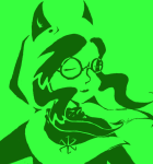  dogtier godtier jade_harley limited_palette snowflake-sonata solo witch 