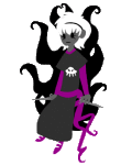  animated black_squiddle_dress grimdark midair rose_lalonde solo source_needed sourcing_attempted transparent 