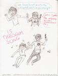  comic dave_strider highlight_color john_egbert mpreg music_note no_glasses ohgodwhat pootsy sketch starter_outfit this_is_stupid 