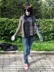 2011 anniilaugh artificial_limb cosplay eyepatch fluorite_octet real_life solo starter_outfit vriska_serket