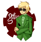  arms_crossed aspect_symbol dave_strider felt_duds solo starexorcist time_aspect 