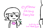  animated cocktail_glass dad doodles jane&#039;s_hot_dad roxy_lalonde suggestive_eyebrows text typo 