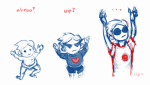  babies comic dave_strider heart_shirt slipstreamborne solo starter_outfit 
