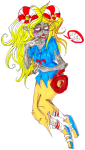  aradia_megido awesome-pants solo trickster_mode whip word_balloon 