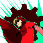  aspect_symbol dave_strider godtier knight low_angle solo spacedrunk time_aspect 