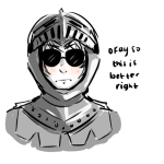  dave_strider godtier headshot helmet highlight_color knight pirate solo 
