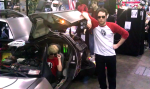  car cosplay dave_strider multiple_personas real_life red_baseball_tee red_record_tee solo source_needed 