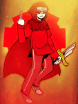  animated aspect_symbol dave_strider deleted_source godtier knight meteorkid royal_deringer solo the_finger time_aspect 