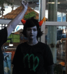  animated cosplay deal_with_it glasses_added kanaya_maryam meme real_life solo source_needed 