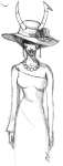  ageswap fashion formal grayscale jewelry kanaya_maryam lineart pencil solo source_needed sourcing_attempted 