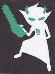  chainsaw kanaya_maryam papercraft silhouette solo source_needed sourcing_attempted 