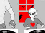  bro crows dave_strider heart_shirt loonytwin panel_redraw turntables 