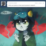  2011 ask cat_hat crying cycli heart nepeta_leijon sadstuck solo starter_outfit text word_balloon 