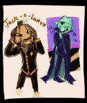 2013 candy_corn_vampire fullres halloweenstuck jack_noir problem_sleuth problem_sleuth_(adventure) pumpkin punstuck retroscofflaws spade spades_slick text