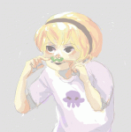  animated panel_redraw rose_lalonde solo suggestive_eyebrows w_magnet 