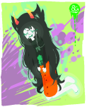  alternate_hair kanaya_maryam oblique_angle rainbow_drinker solo source_needed sourcing_attempted 
