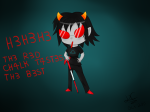  chalk chibi dragonhead_cane solo source_needed sourcing_attempted terezi_pyrope 
