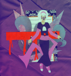  black_squiddle_dress blood papercraft rose_lalonde solo source_needed sourcing_attempted 