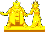  abortedslunk crown flash_asset holding_hands monochrome pixel redrom royal_flush shipping white_king white_queen wk wq 