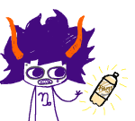  2011 animated doodles faygo food gamzee_makara limited_palette solo starter_outfit zodiac_symbol 
