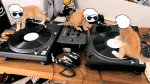  animated cats dave_strider headphones ishades solo turntables 