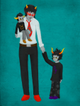  carrying gamzee_makara holding_hands source_needed sourcing_attempted tavros_nitram terezi_pyrope 
