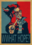  broken_source crossover empiricist&#039;s_wand eridan_ampora kakanji limited_palette obama_hope_poster poster scarf solo starter_outfit 