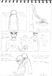  ! 2010 bro broken_source comic dave_strider grayscale lil_cal pencil red_baseball_tee reverse_hug reverse_hyg sadstuck sitting sketch text theemptypot timetables turntables 
